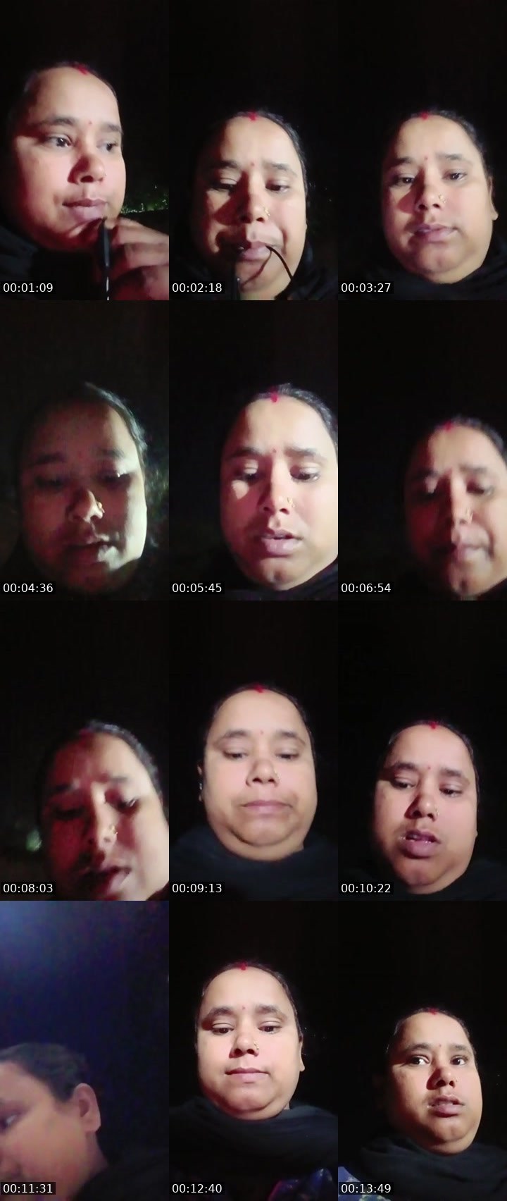 Contact-sheet preview of (J : M : A)'s Liveme recording