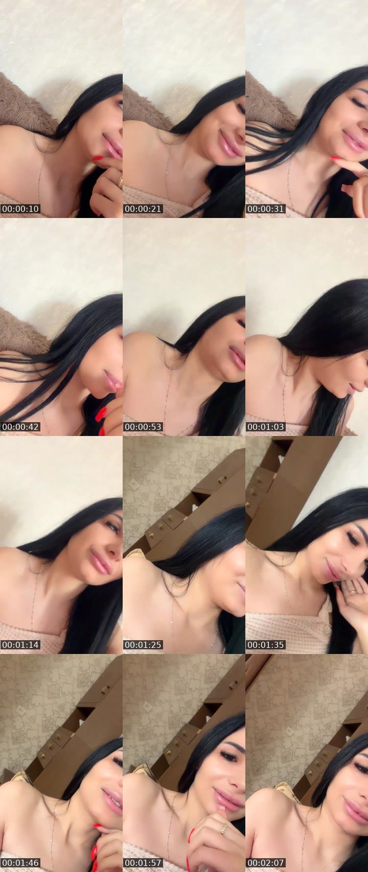 Contact-sheet preview of Miliii💕💕's Liveme recording