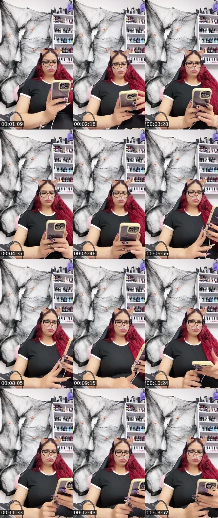 Contact-sheet preview of ❥🐠𝓛𝓮𝓼𝓵𝔂𝓮🧿🪽's Liveme recording