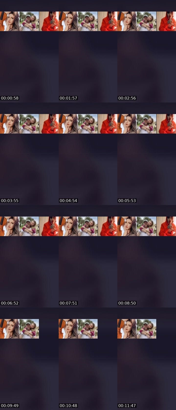 Contact-sheet preview of ♥️EvA🇷🇺's Liveme recording