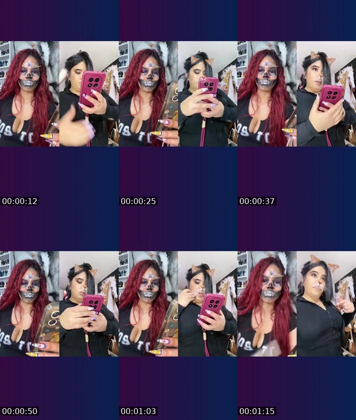 Contact-sheet preview of ❥🐠𝓛𝓮𝓼𝓵𝔂𝓮🧿🪽's Liveme recording