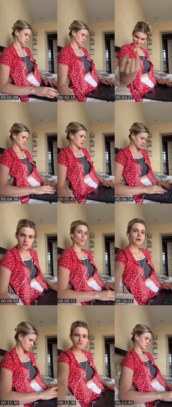 Contact-sheet preview of VIKTORIA VAMP's Liveme recording