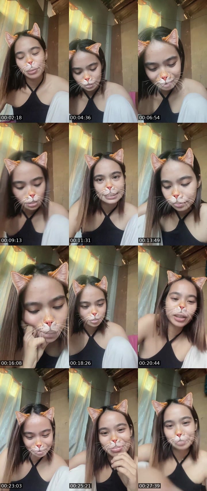Contact-sheet preview of 👸Zeia🧚📚's Liveme recording
