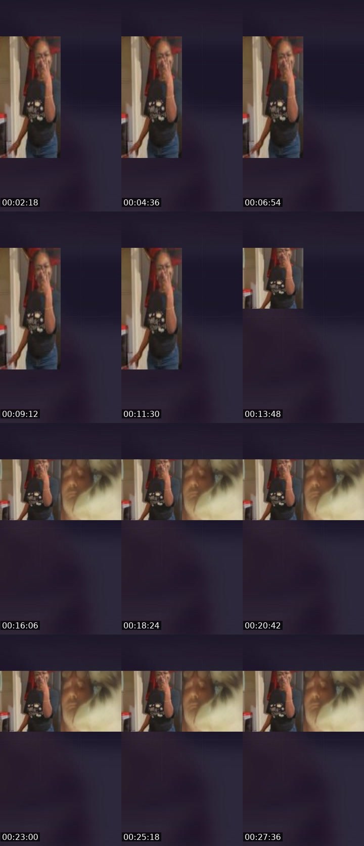 Contact-sheet preview of Sexy J!!'s Liveme recording