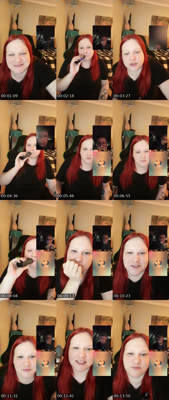 Contact-sheet preview of 🚀ωιℓ∂.вєнανισя🎁🌐's Liveme recording