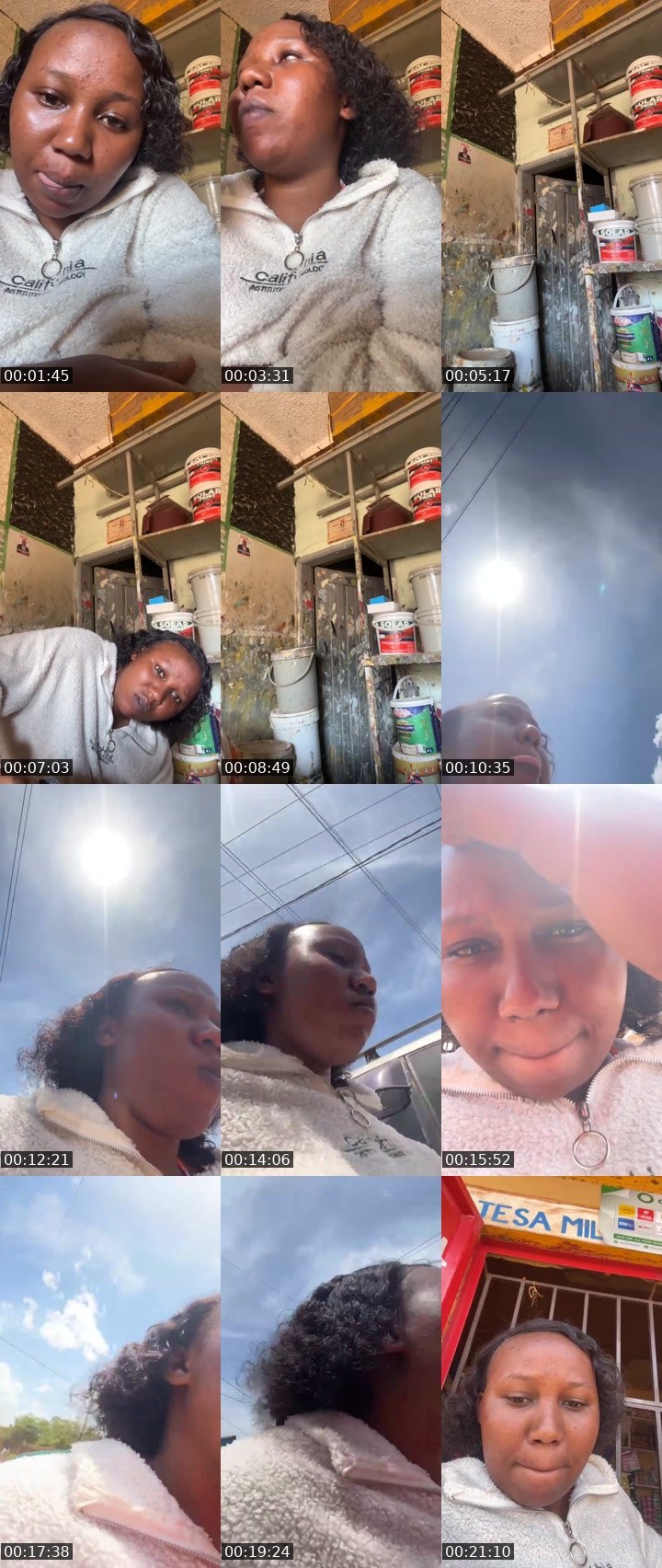 Contact-sheet preview of Riley-360401901's Liveme recording