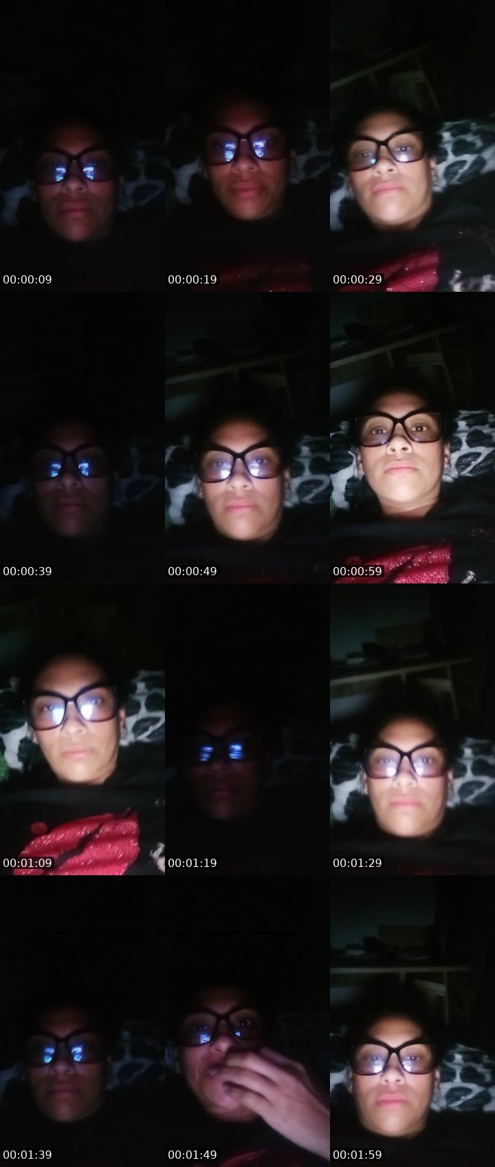 Contact-sheet preview of 🌈Carol🎱's Liveme recording