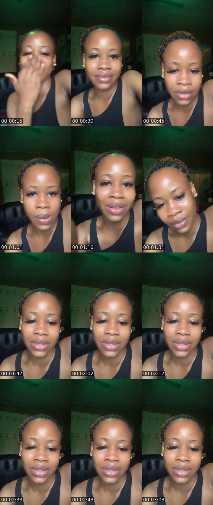 Contact-sheet preview of elegant-148897749's Liveme recording