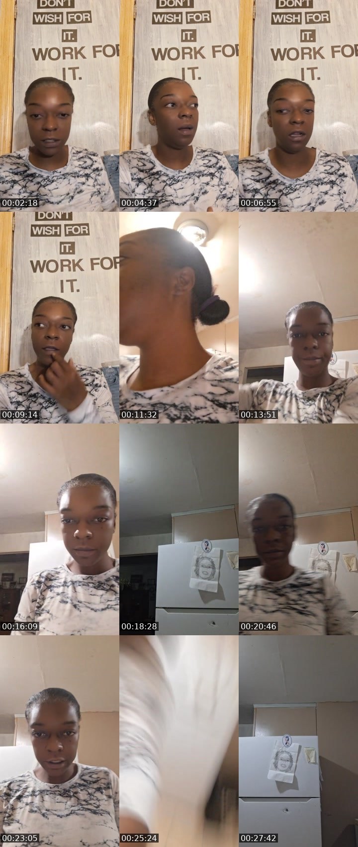 Contact-sheet preview of freespirit40's Liveme recording