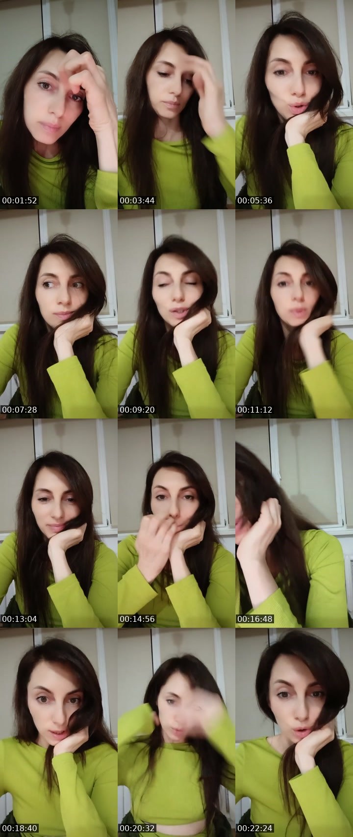 Contact-sheet preview of 💯Oly's Liveme recording