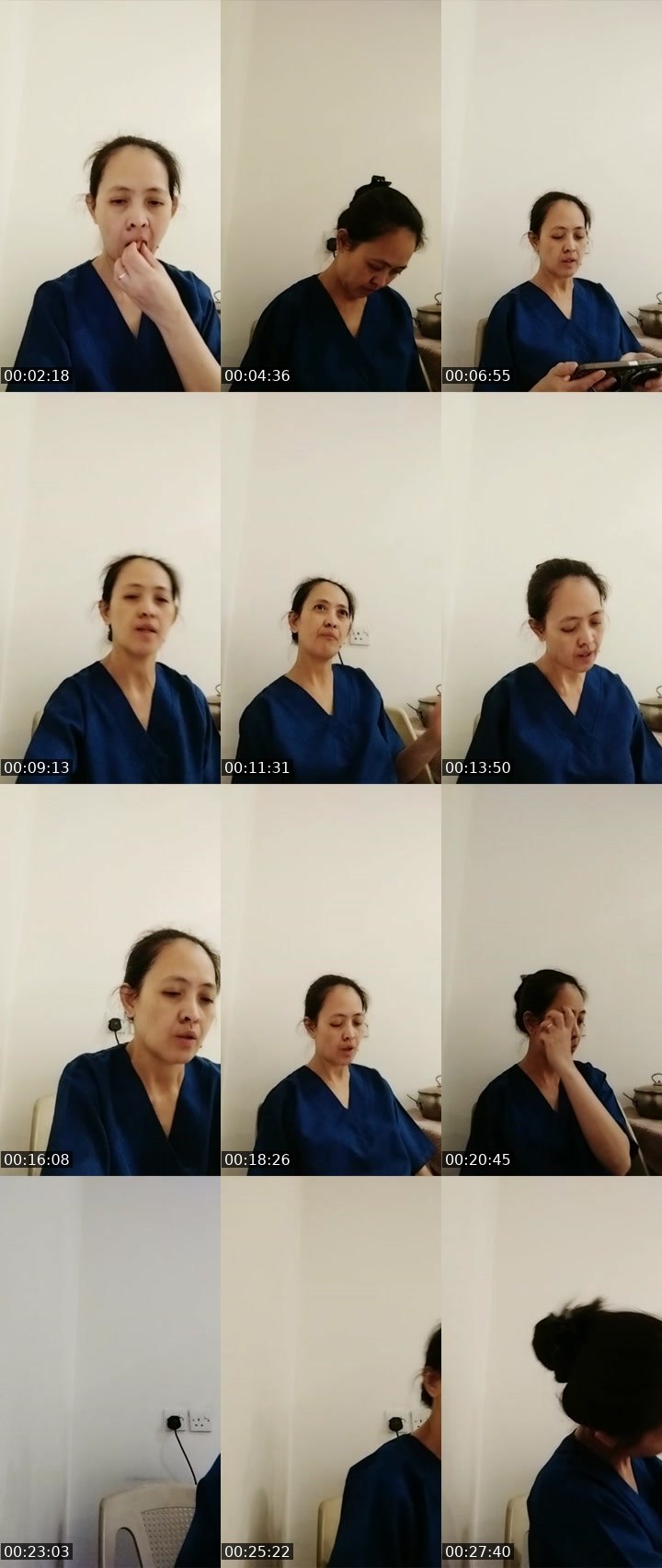 Contact-sheet preview of 🏄xiao Mae's Liveme recording