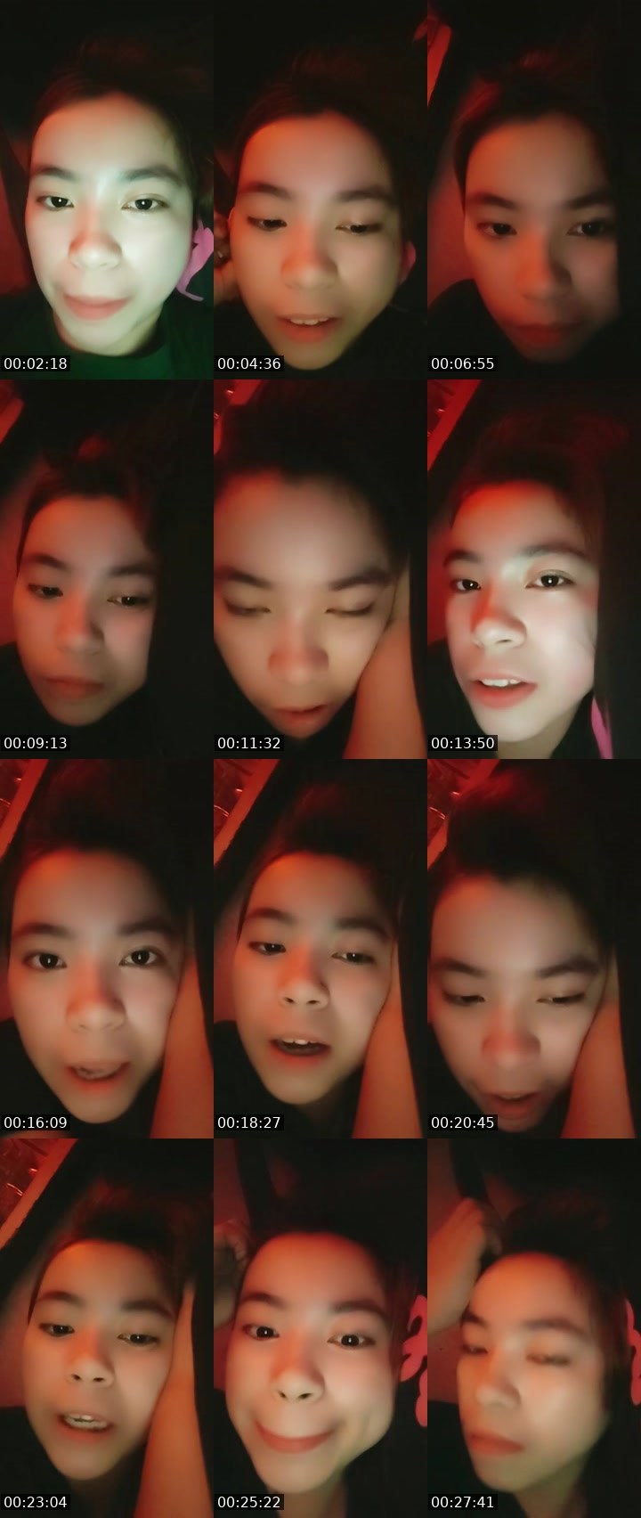 Contact-sheet preview of TA⃟🪽yang💎's Liveme recording