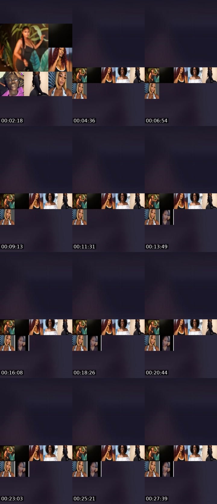 Contact-sheet preview of 🪽CAPRICORN🌟's Liveme recording