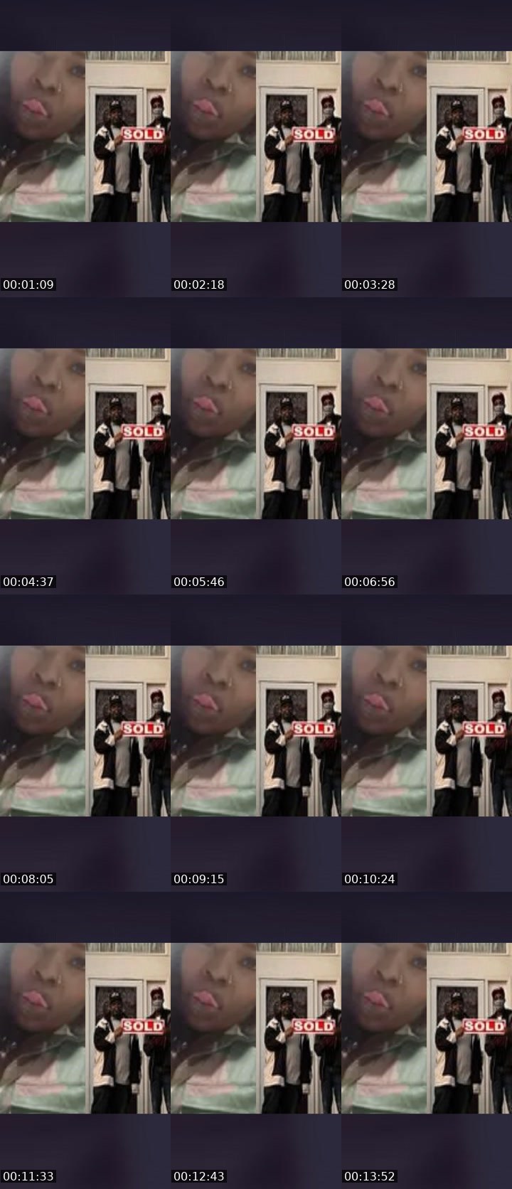 Contact-sheet preview of 🍒SeDuction🍑's Liveme recording