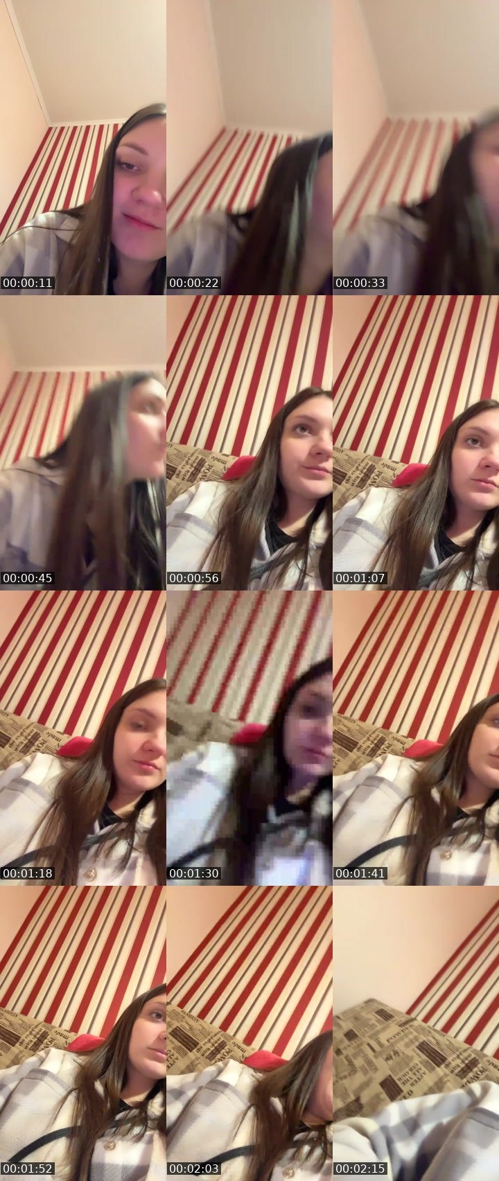 Contact-sheet preview of Dorina🎀's Liveme recording