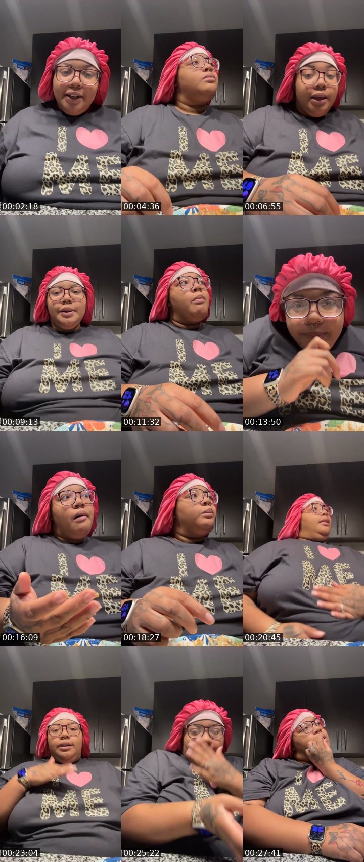 Contact-sheet preview of MissTati08's Liveme recording