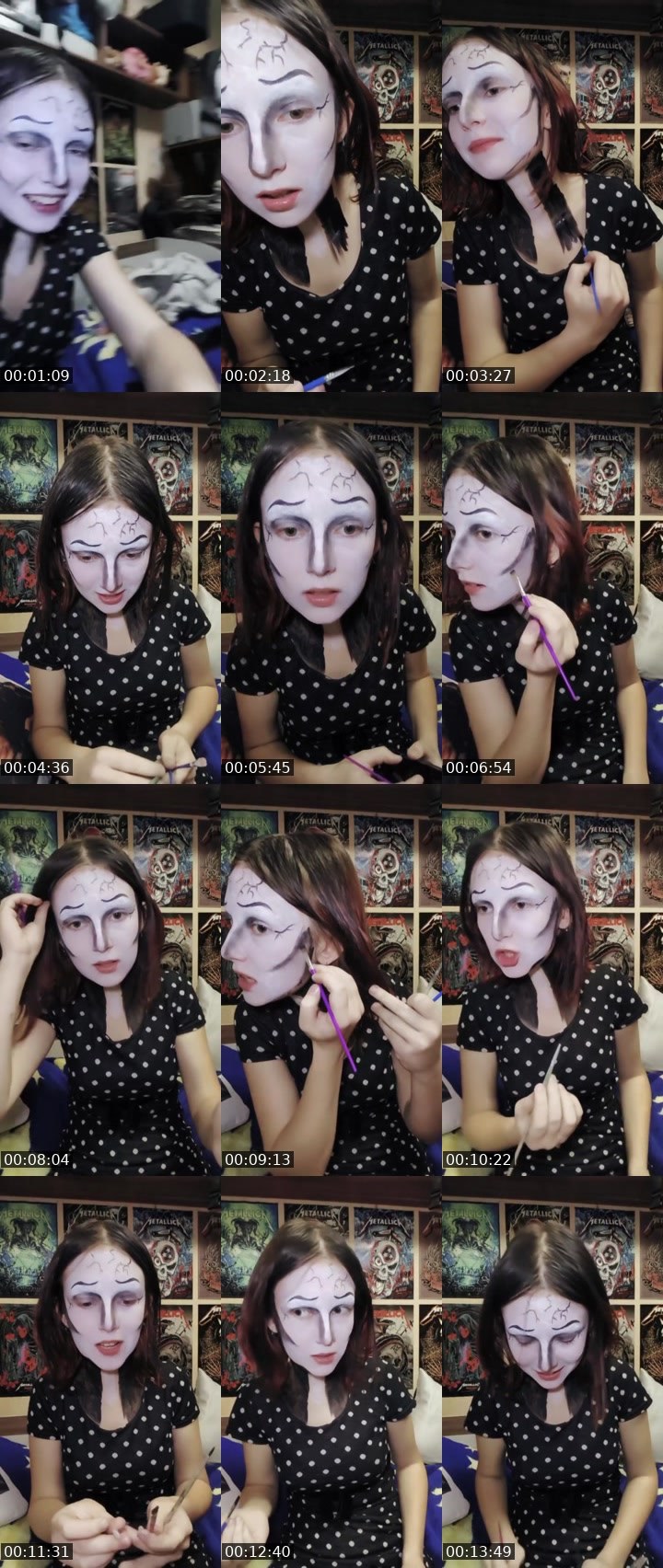 Contact-sheet preview of Baby Alice 💖's Liveme recording