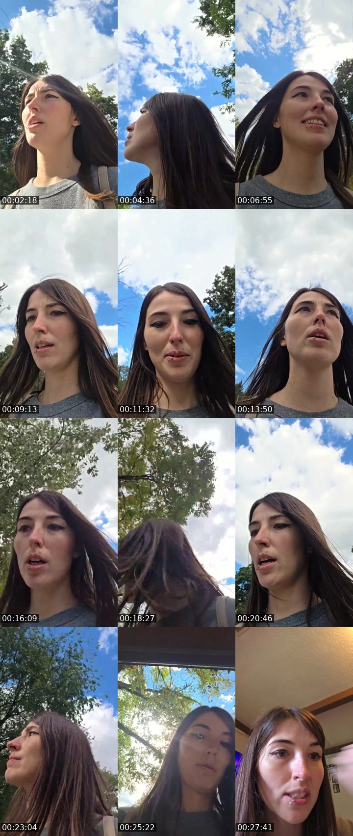 Contact-sheet preview of ᵕ̈babylove❤️'s Liveme recording