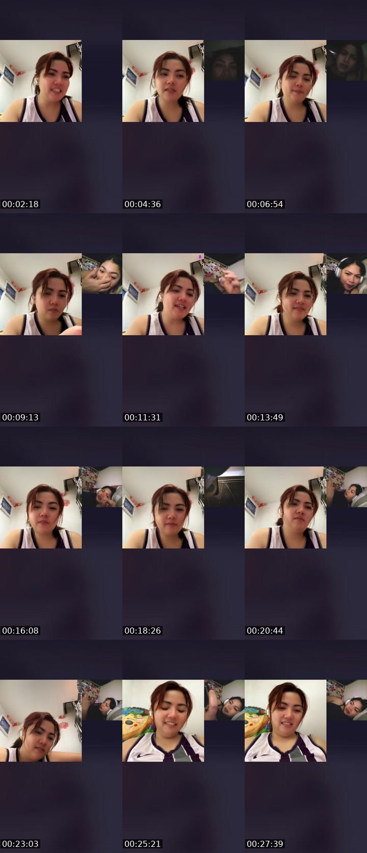 Contact-sheet preview of Inoj🌸's Liveme recording