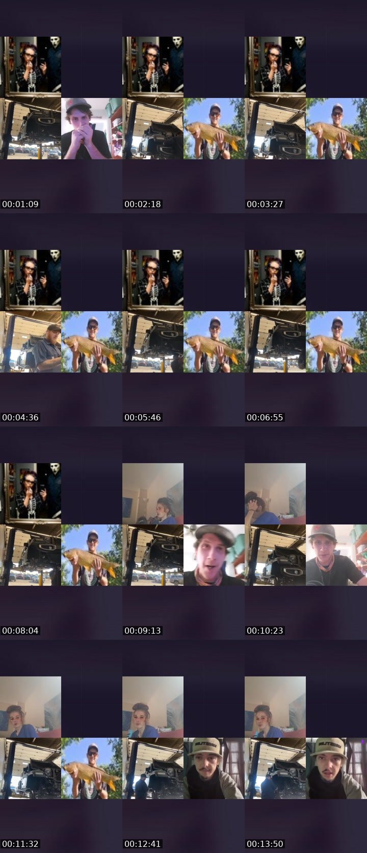 Contact-sheet preview of 🚩§gtLəªhDºugh's Liveme recording