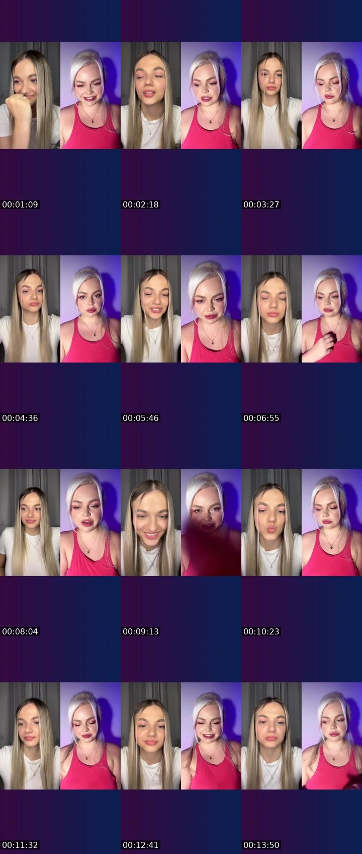 Contact-sheet preview of ℄🤍𓆩ALEKSANDRA𓆪🤍's Liveme recording