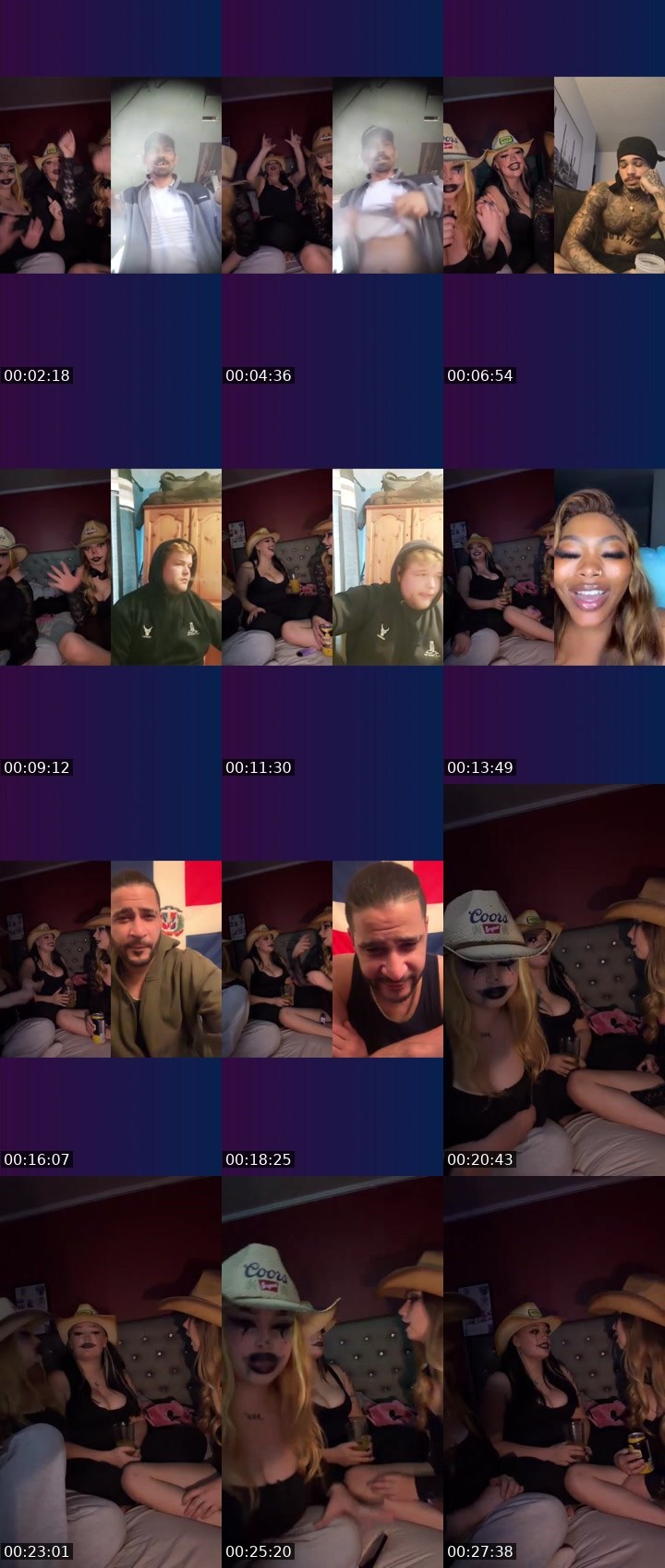 Contact-sheet preview of Gucci 🤍's Liveme recording