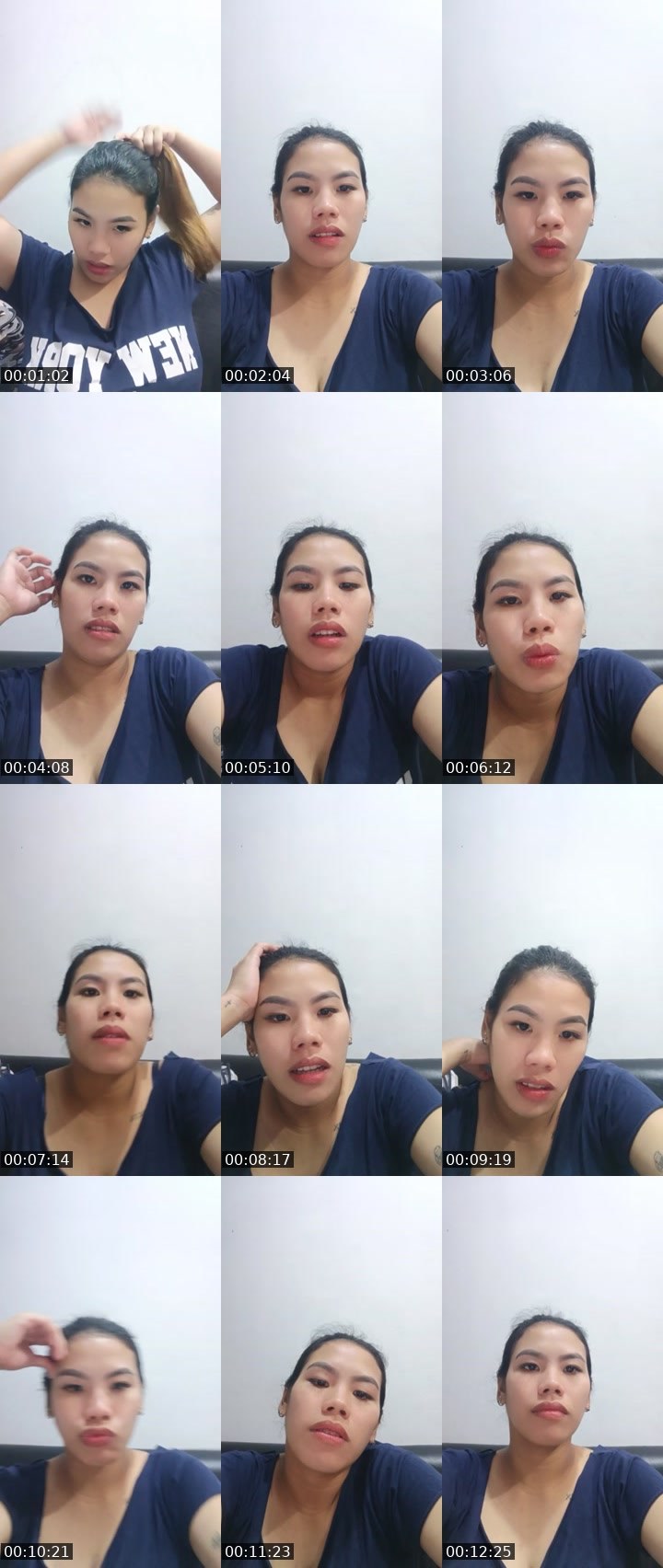 Contact-sheet preview of 👸Darcy🫧's Liveme recording