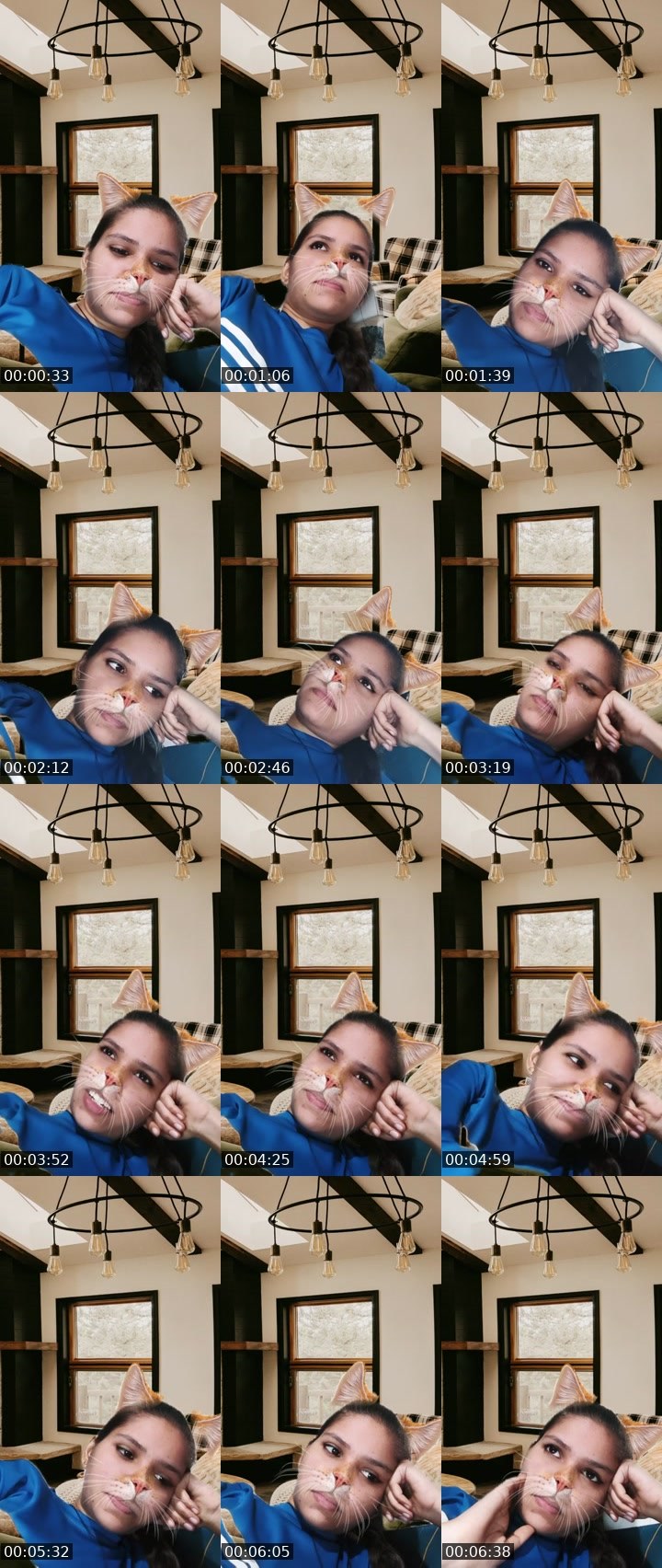 Contact-sheet preview of ⚜️Moon🌙🩵💯's Liveme recording