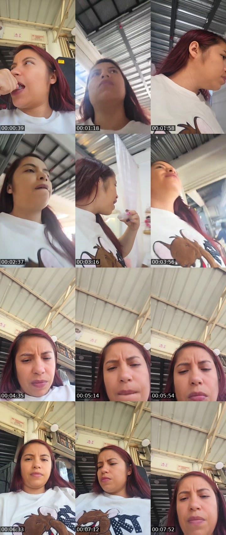 Contact-sheet preview of prosti Afrodita🌐's Liveme recording