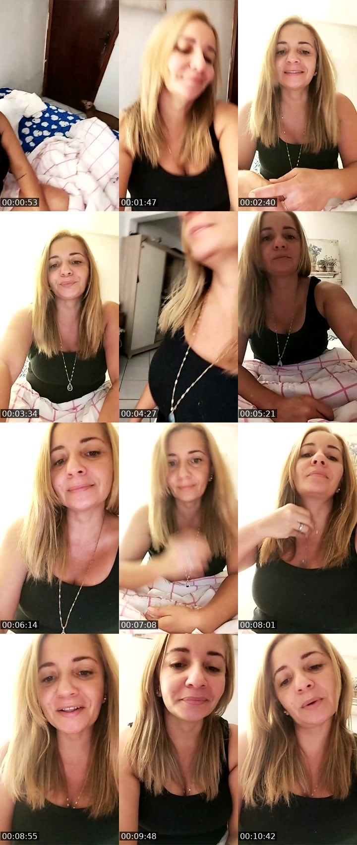 Contact-sheet preview of Allice Ella 🔥⃤'s Liveme recording