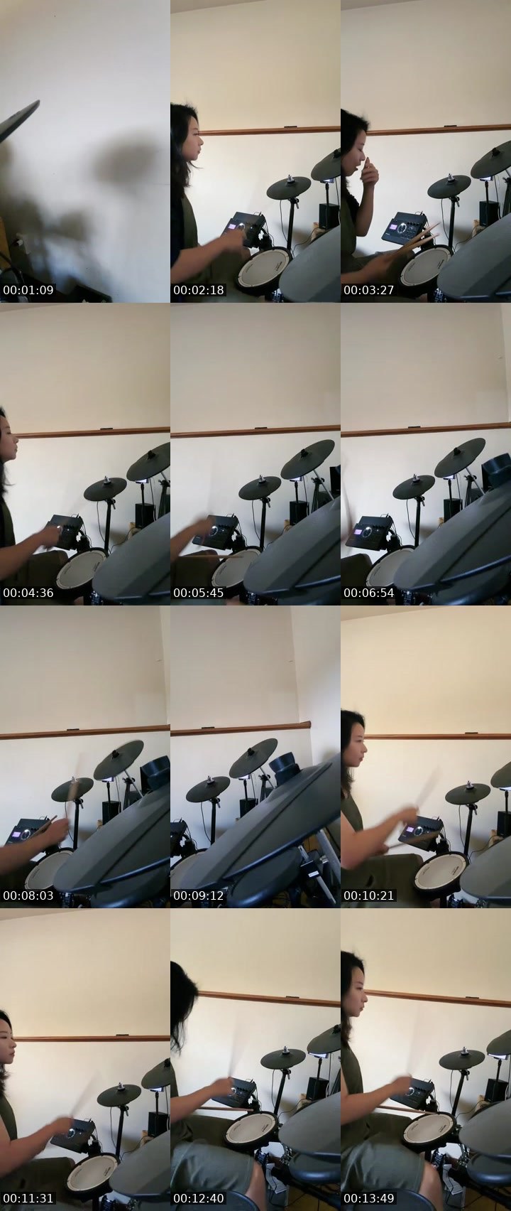 Contact-sheet preview of Cynthia🎏🍡🍒's Liveme recording
