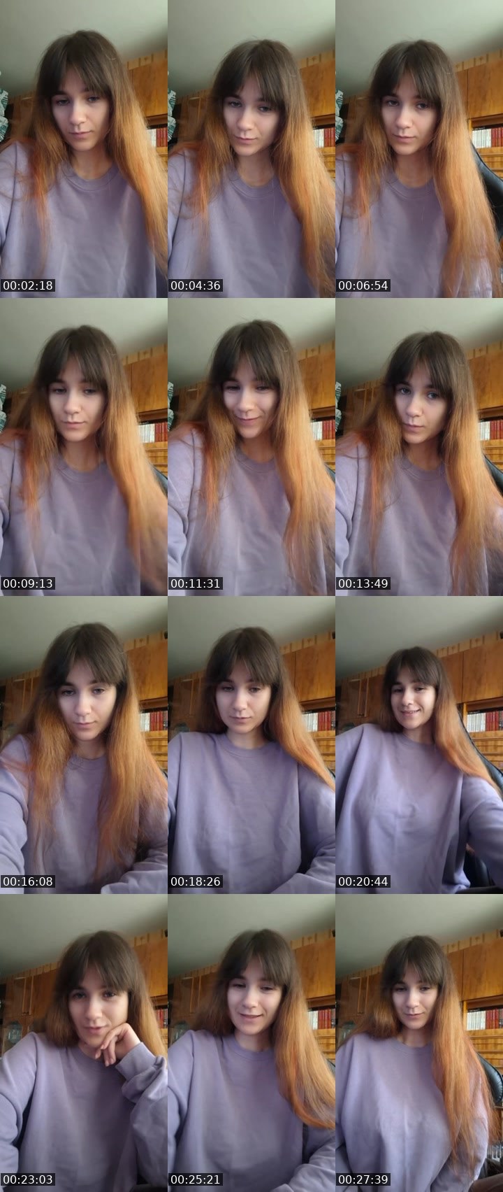 Contact-sheet preview of Skovkanin🐇's Liveme recording