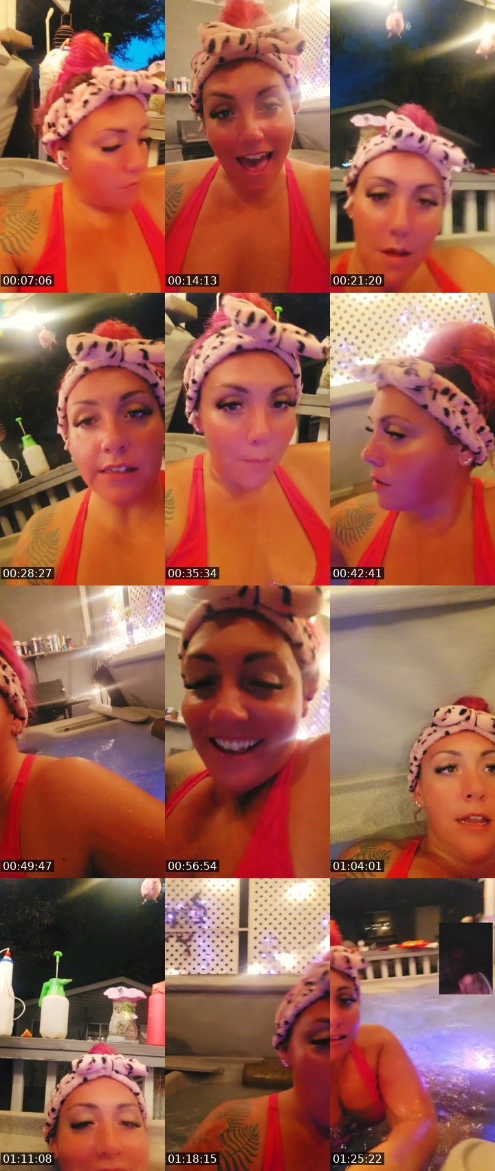 Contact-sheet preview of Breezy696's Liveme recording