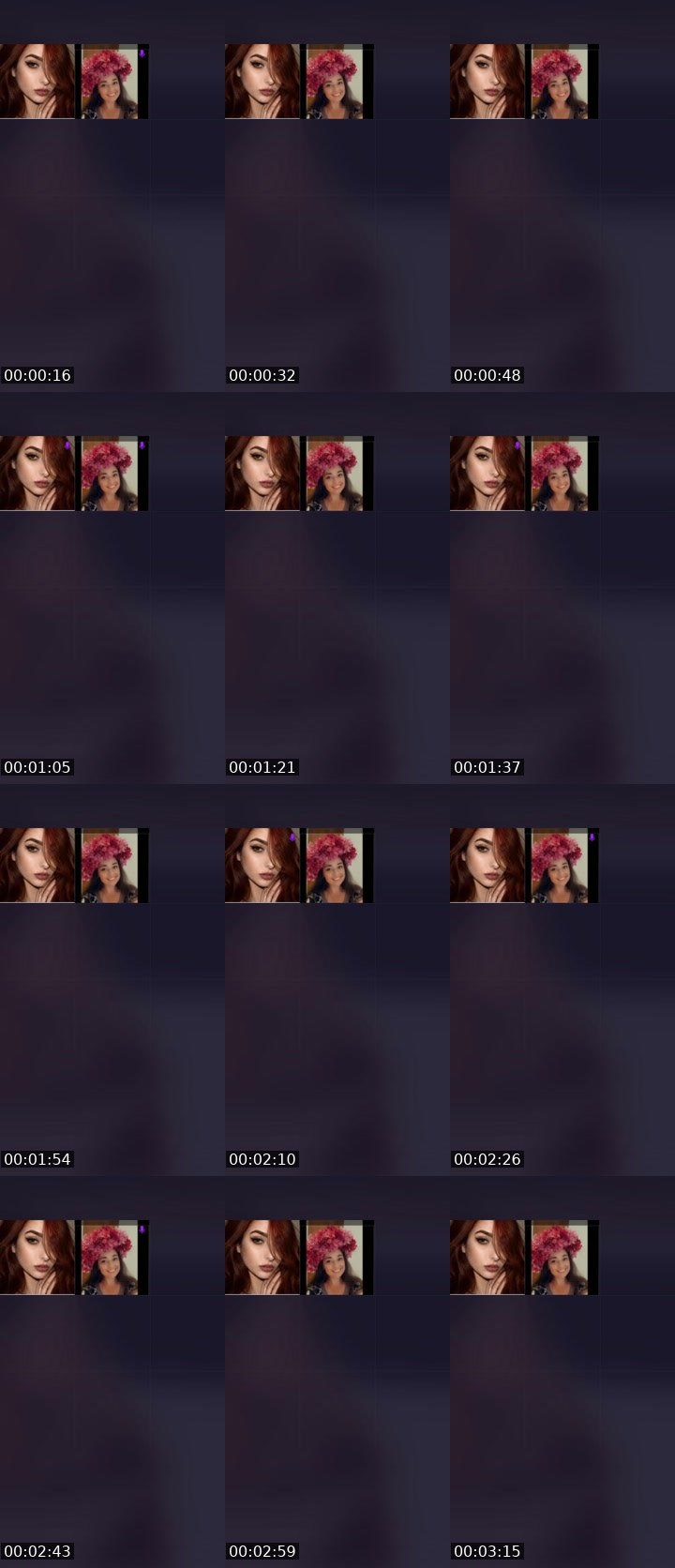 Contact-sheet preview of S҉𝖙𝖆𝖈𝘆🦝's Liveme recording