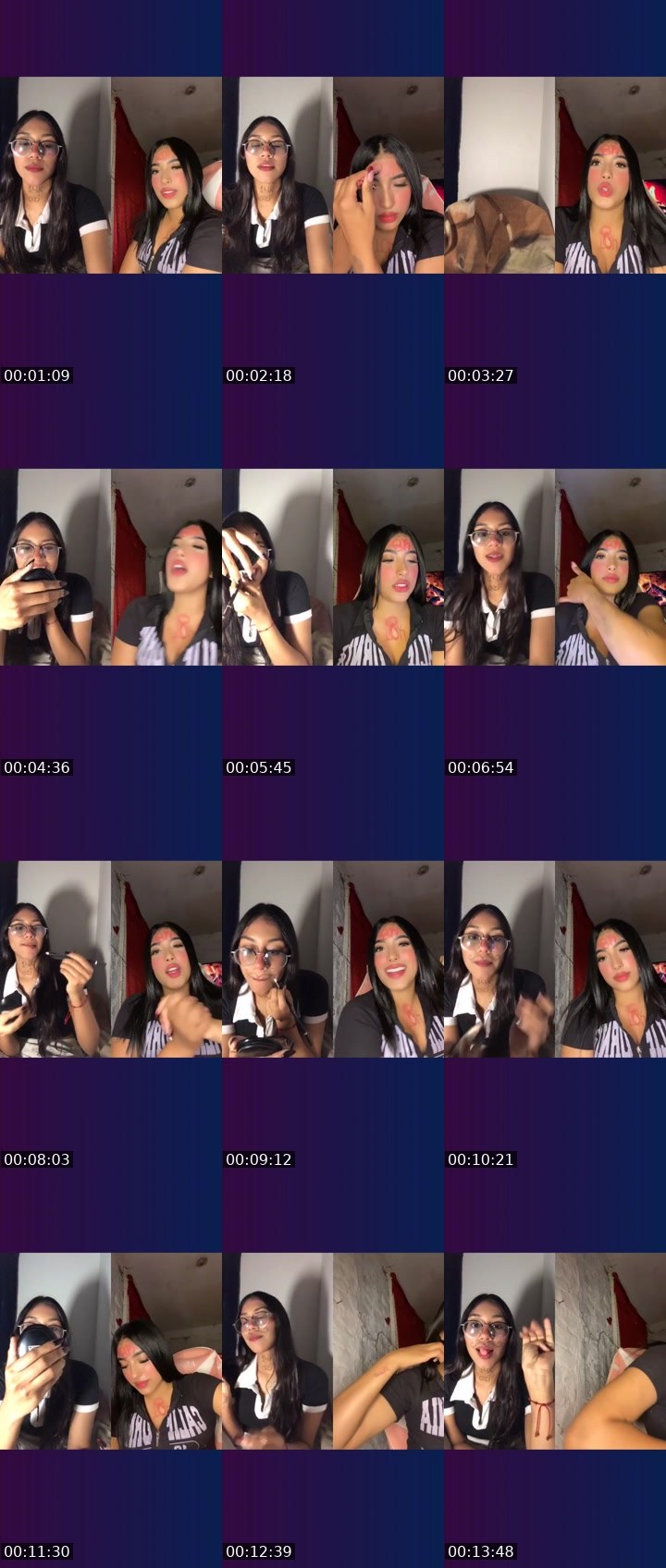 Contact-sheet preview of 𝓕𝓪𝓲𝓻𝔂🧚🏽‍♀️'s Liveme recording