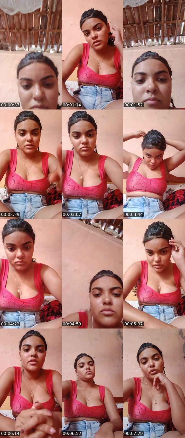Contact-sheet preview of Alaninha's Liveme recording