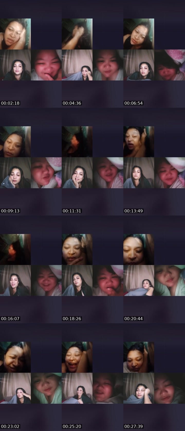 Contact-sheet preview of 👑Jherelyn🦢(NP)'s Liveme recording