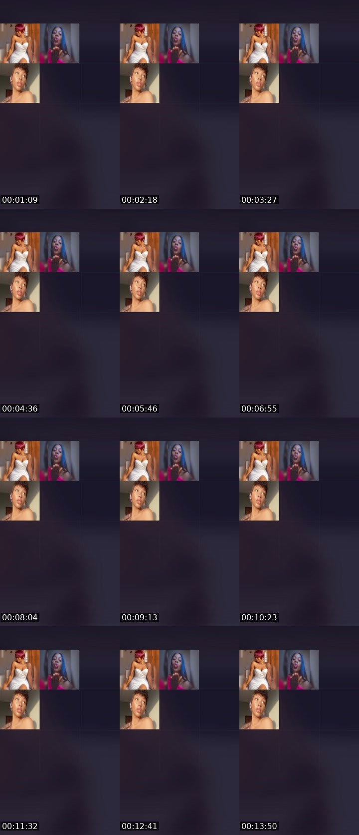 Contact-sheet preview of 🏦NUCHI💸✊🏽🎨's Liveme recording