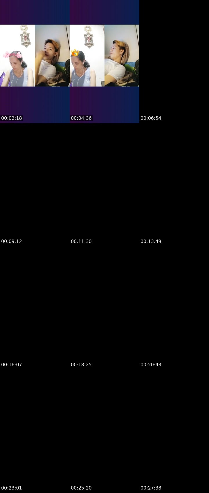 Contact-sheet preview of MESHERET🍓's Liveme recording
