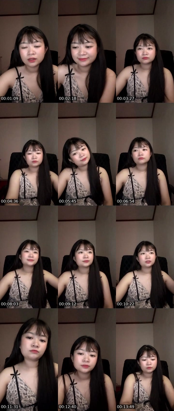 Contact-sheet preview of Luna♥️'s Liveme recording