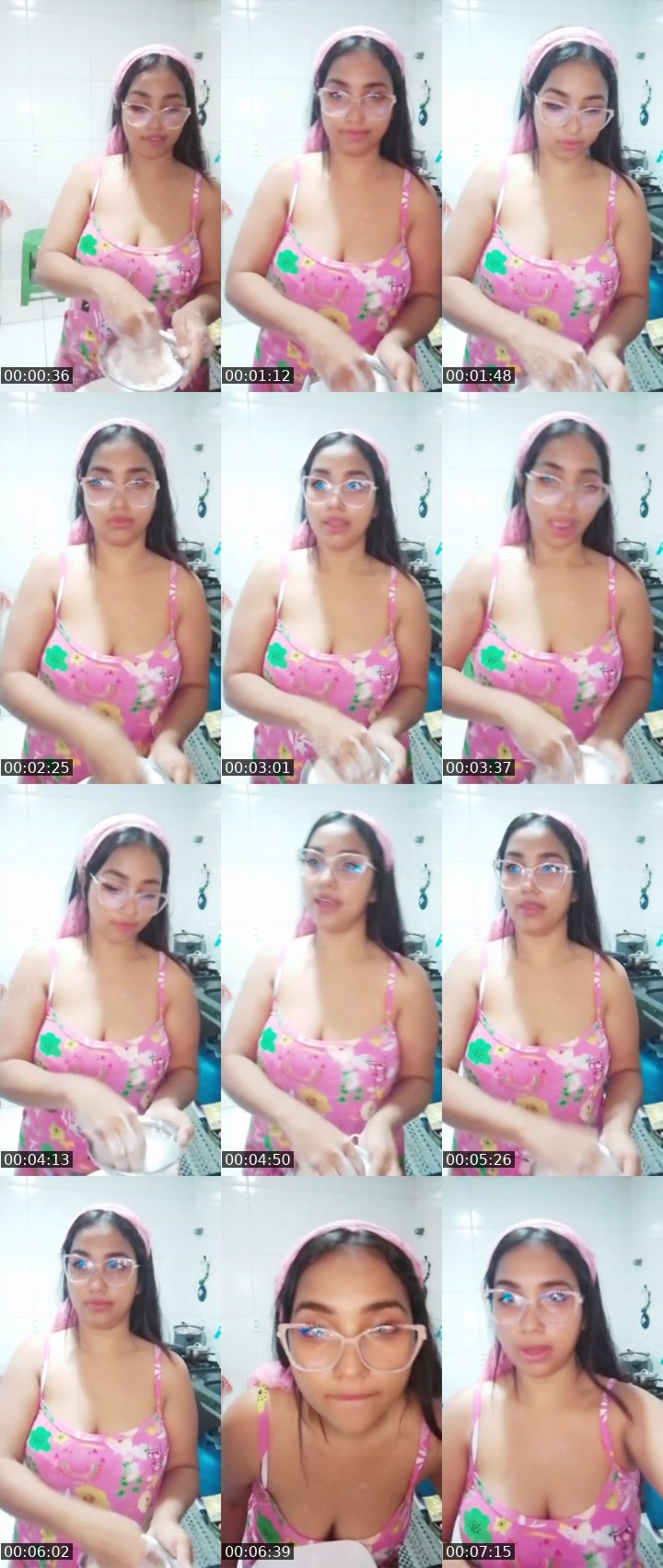 Contact-sheet preview of R🌺S🌺's Liveme recording