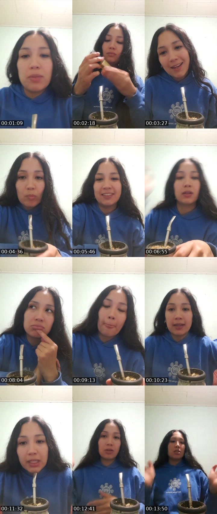 Contact-sheet preview of Nicole 🧿's Liveme recording