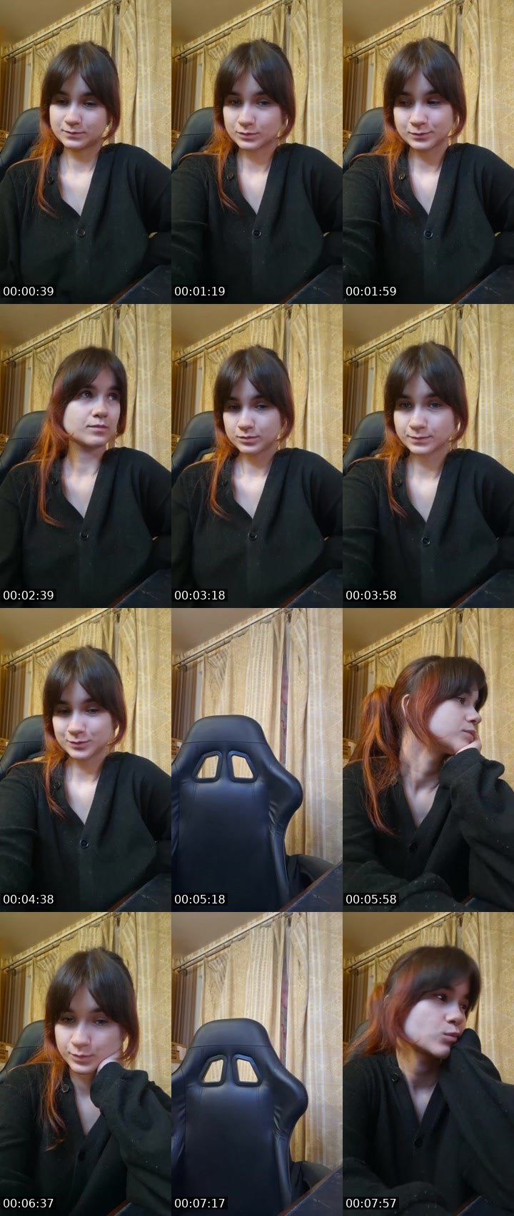 Contact-sheet preview of Skovkanin🐇's Liveme recording