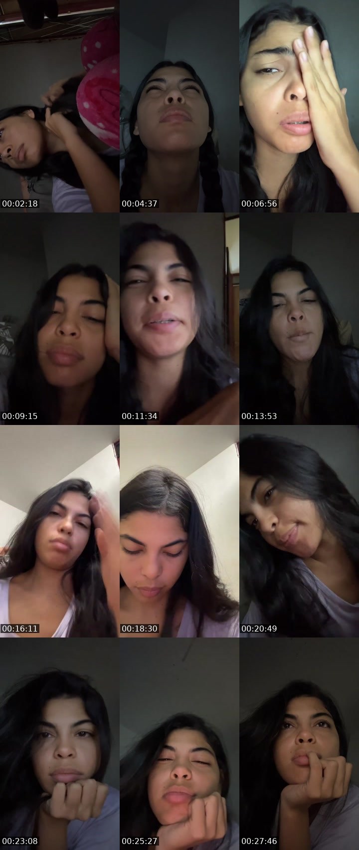 Contact-sheet preview of ✨B@B¥'s Liveme recording