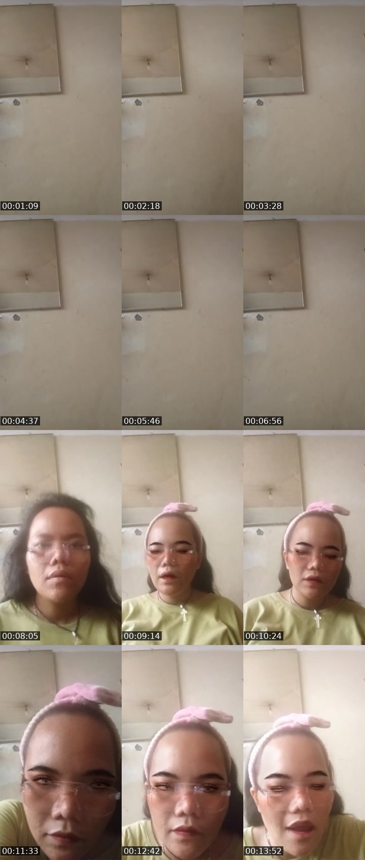 Contact-sheet preview of Reginaa.Mutiaraa's Liveme recording