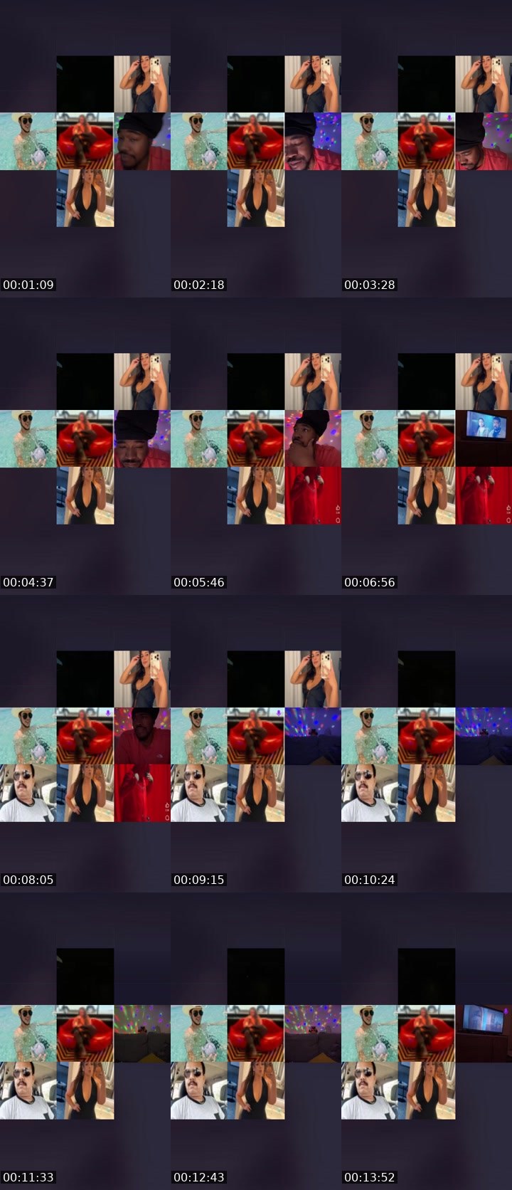 Contact-sheet preview of 😶‍🌫️KC❣️📟's Liveme recording