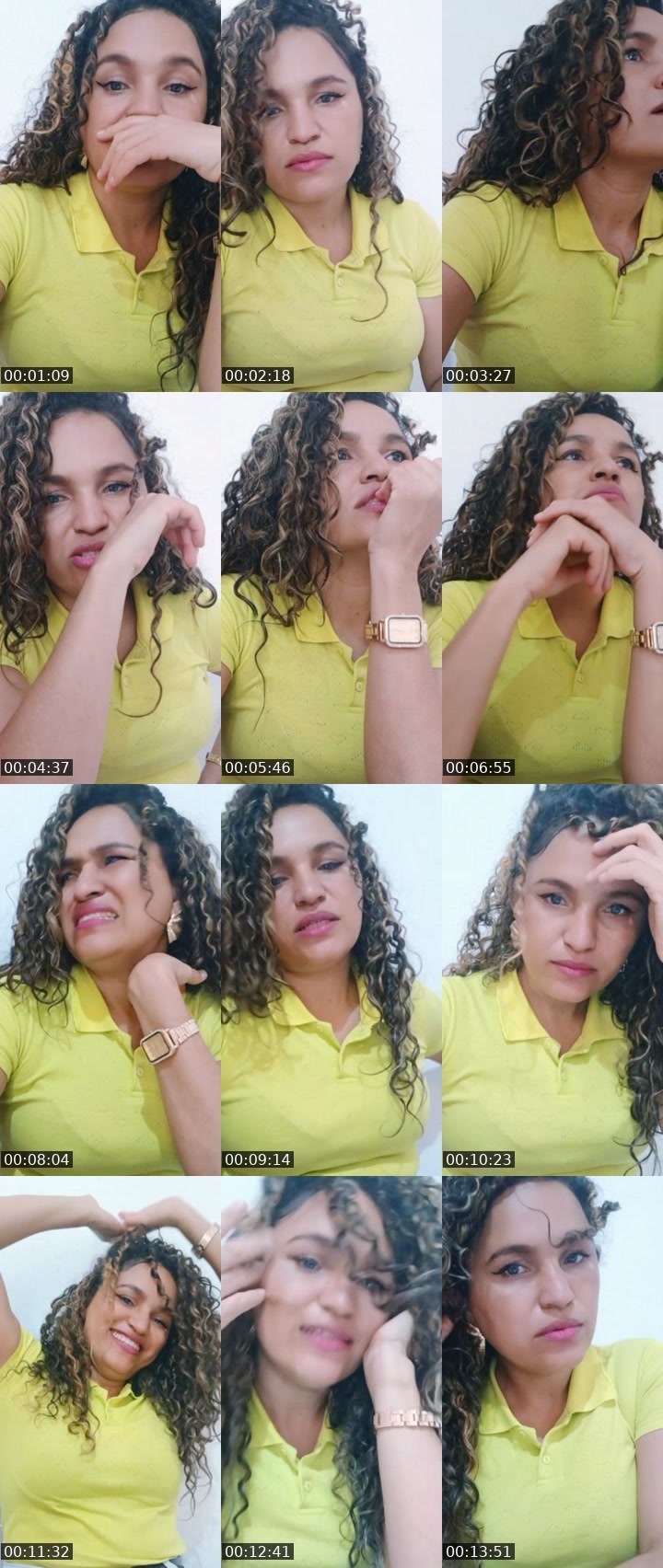 Contact-sheet preview of Phoenix Kamylla's Liveme recording