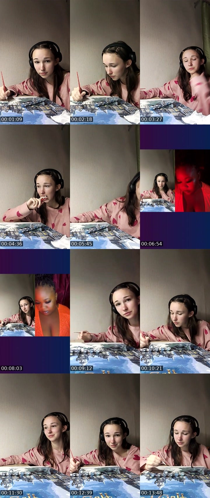 Contact-sheet preview of dexxy💫's Liveme recording
