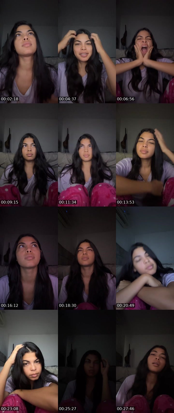 Contact-sheet preview of ✨B@B¥'s Liveme recording