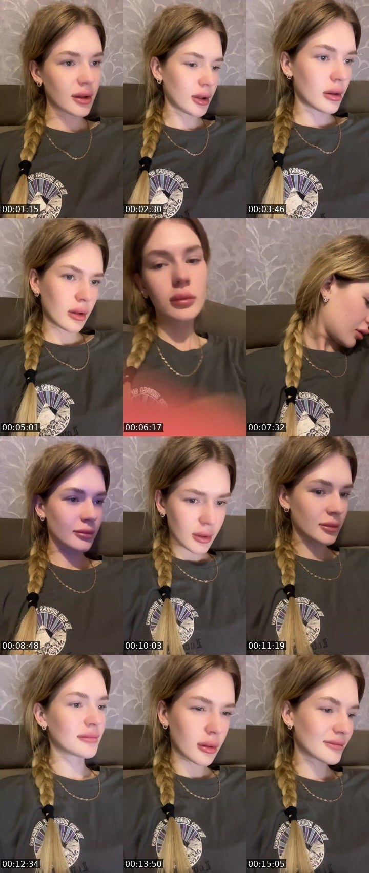 Contact-sheet preview of 10к💎𝐒𝐎𝐅𝐈🎀's Liveme recording